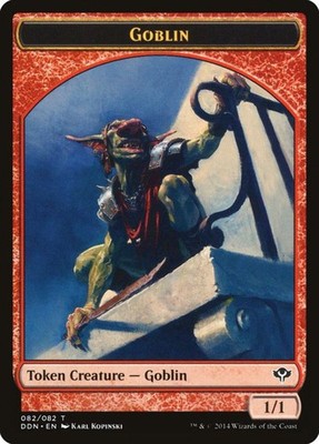 Goblin (Duell Decks: Speed vs. Cunning 82) - Token Magic: The Gathering Karte