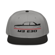For M3 E30 1986-1990 Fans Cap DTM Racing Car Birthday Gift Snapback Hat Unisex