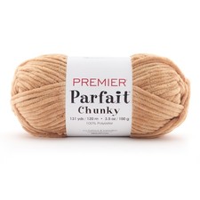 Premier Parfait Chunky Yarn-Almond Butter - 3 Pack