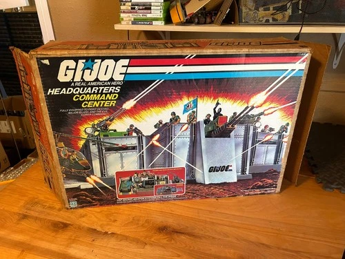 1983 GI Joe Headquarters Command Center EMPTY BOX