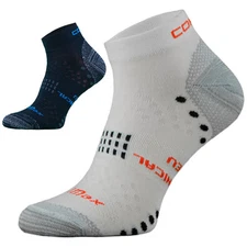 COMODO - Mens Low Cut Ankle Running Socks with Coolmax