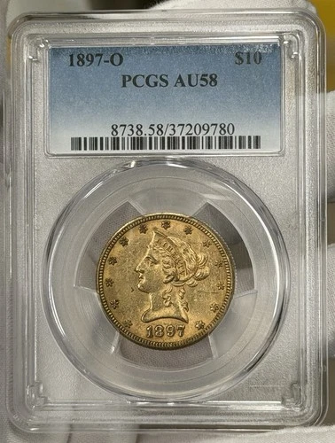 1897-O Liberty Eagle — photo from the most recent tracked eBay sale