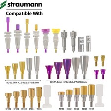Fit Straumann ITI Dental Healing/Locator Abutment Transfer Open Close Tray NC/RC