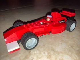 Lego 8389 Racers Michael Schumacher & Rubens Barrichello + BONUS Ferrari car!
