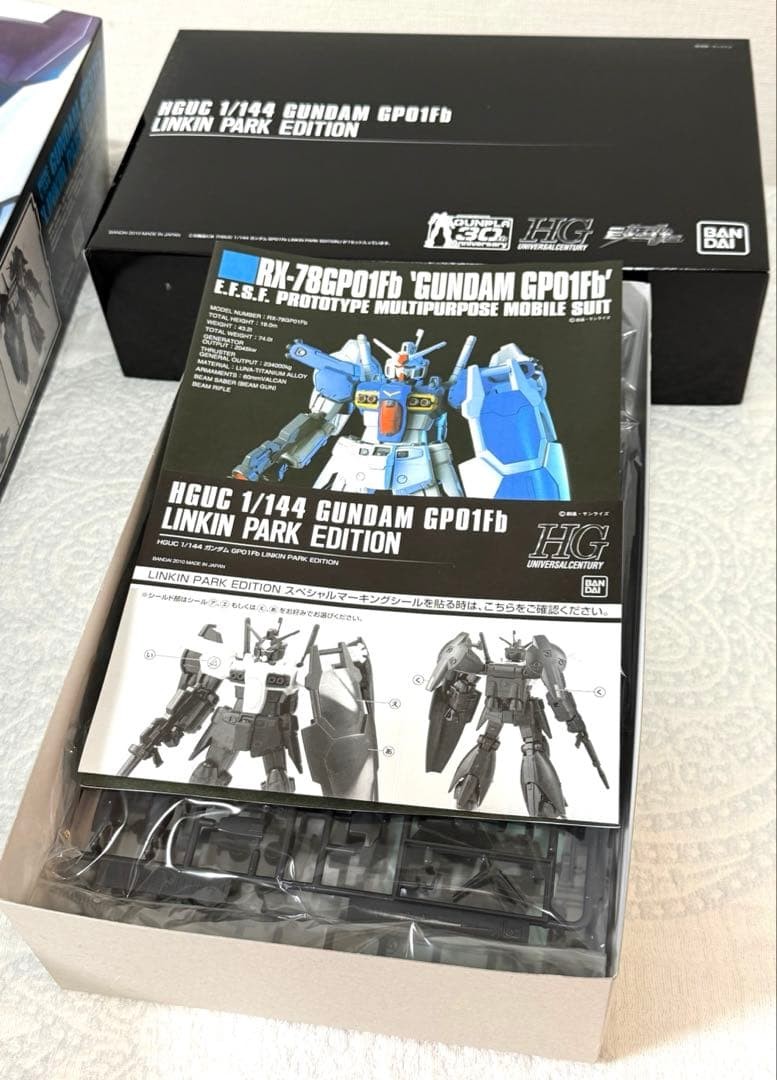 HGUC 1/144 Gundam GP01Fb Linkin Park Edition A Thousand Suns