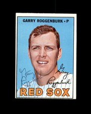 Garry Roggenburk Signed 1967 Topps Boston Red Sox Autograph