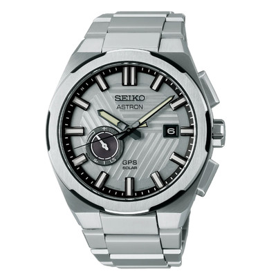 SEIKO ASTRON NEXTER SBXD037 Silver Titanium GPS Men's Watch New in Box