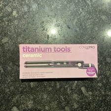 Conair Pro Ceramic Tools Flat Iron 1.5" Turbocharged Professional Hair Tool NIB