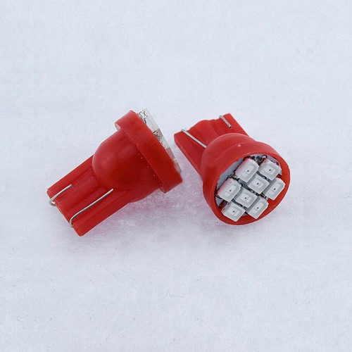 13× Red LED Lights Interior Package Kit For Car Dome License Plate Lamp Bulb - Picture 9 of 12