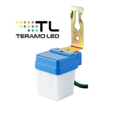 Interruttore Sensore Crepuscolare 6A 220V Per Luci Lampade Faro LED Esterno Elcart