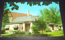 VINTAGE UNUSED POSTCARD - BIRTHPLACE OF MAMIE DOUD EISENHOWER, BOONE, IOWA