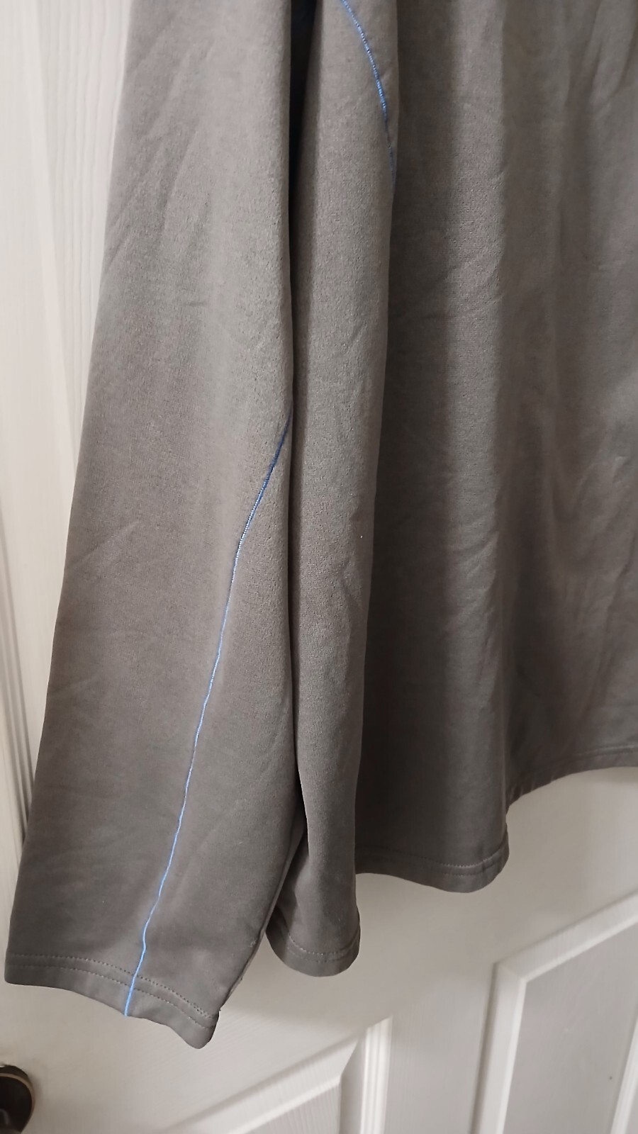 Peter Millar Warmth E4 Grey Quarter Zip Pullover.… - image 10