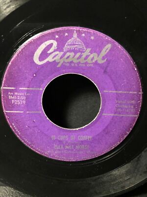 Ella Mae Morse 40 CUPS OF COFFEE (45RPM 7 Single) Capitol (J232) | eBay