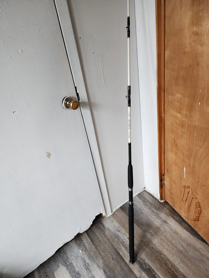 SHAKESPEARE STURDY STIK BWS 125 Spinning Pier Boat Rod ~ Med Heavy ~ 6'6" ~ 1 Pc - Image 2 of 4