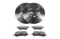 Vaico V10-6624 Bremsensatz, Scheibenbremse FüR Audi Seat Skoda VW