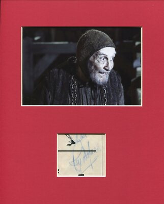 Roy Dotrice Game of Thrones Hallyne Pyromancer Signed Autograph Photo ...
