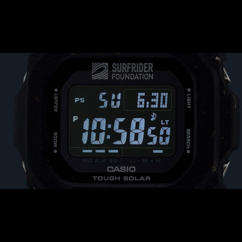 Casio G-SHOCK x Surfrider Foundation G-5600SRF-1 Tough Solar Casio G-SHOCK x Surfrider Foundation G-5600SRF-1 Tough Solar