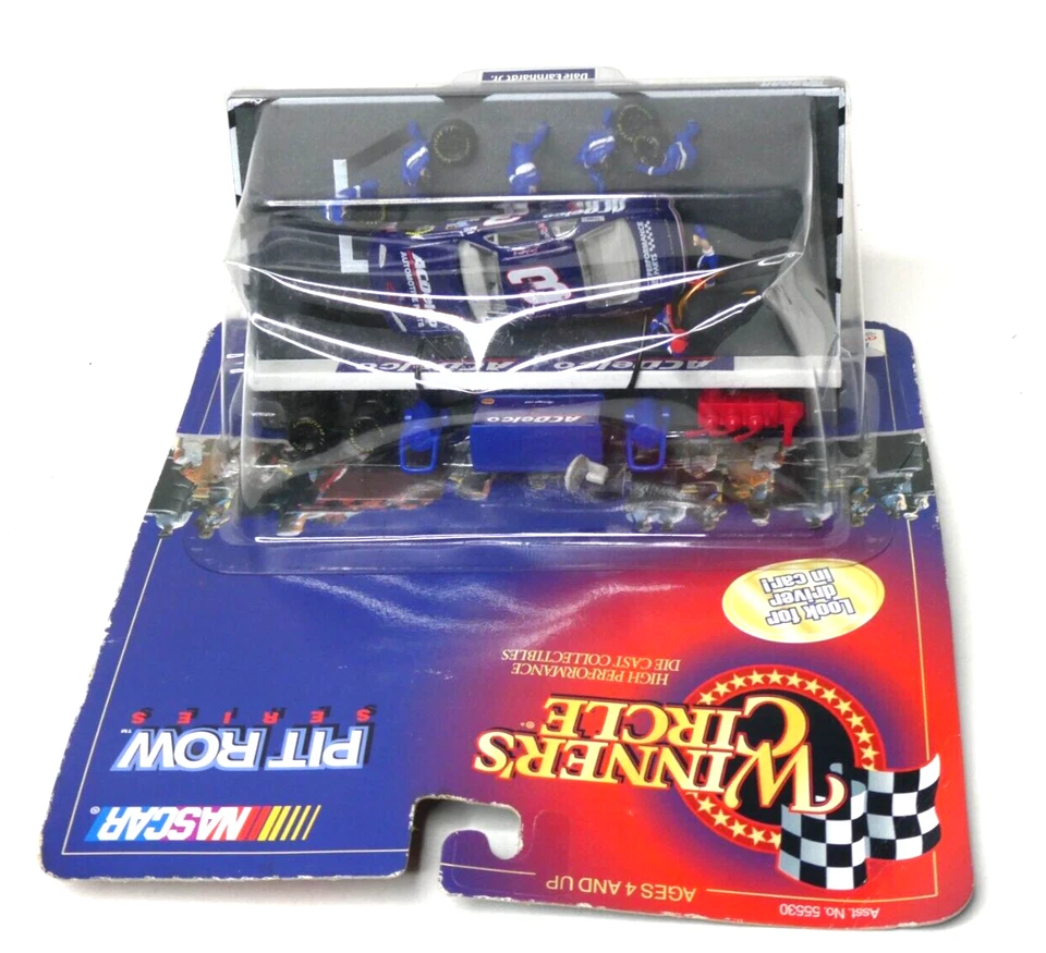 Dale Earnhardt Jr #3 ACDelco NASCAR Winners Circle Pit Row Series 1:64 Scale - Image 4 of 4