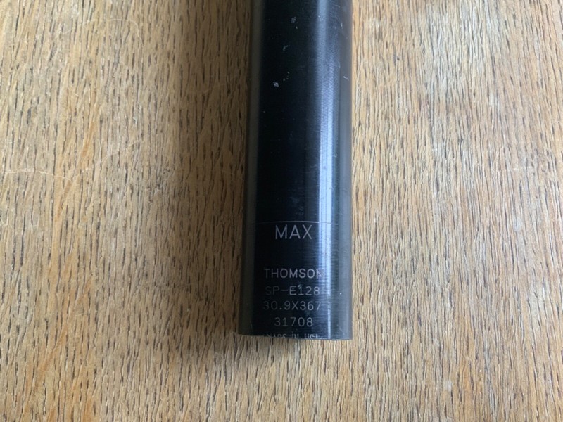 Thomson mountain bike seatpost 30.9 overall length 305mm