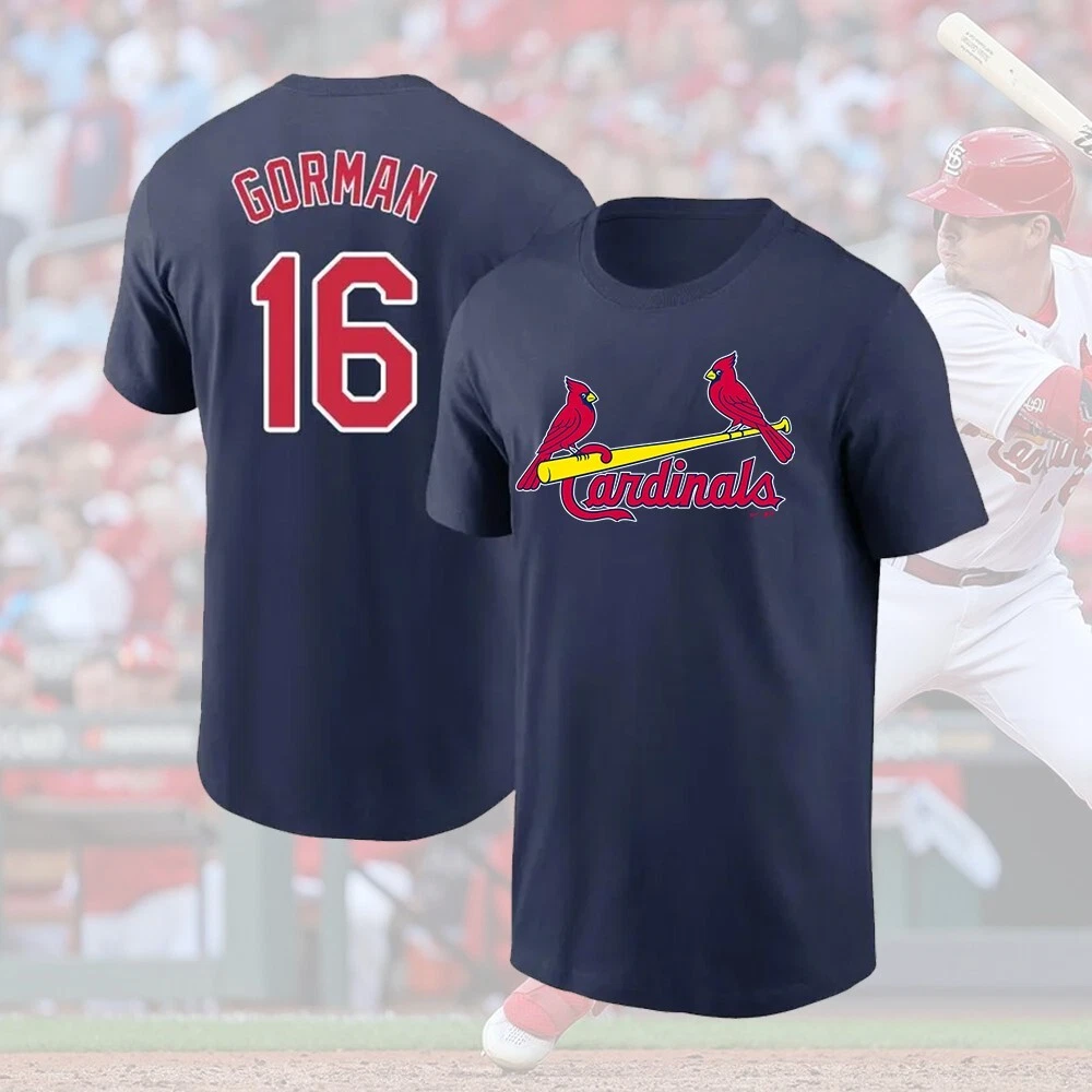 Nolan Gorman #16 St. Louis  2025 Player Name & Number Fan Gift