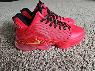 Nike LeBron James Athletic Shoes - Red… use but like new never worn Nike Lebron Witness 4 Lion Red Athletic Nike Red Black  main image 3