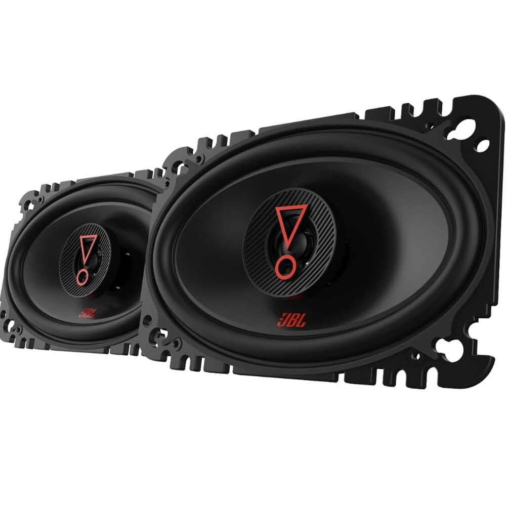 2 Пары кол-во 4 2-полосных автомобильных аудиодинамиков JBL Stage3 6427 4x6 пиковой мощностью 175 Вт