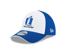 Dale Earnhardt Jr New Era #88 Nationwide Driver White/Blue Flex Fit Hat