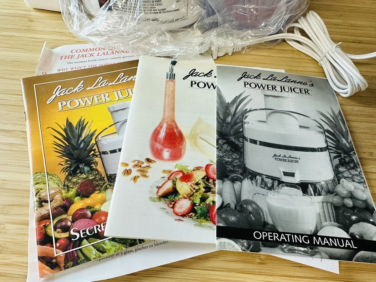 Jack lalanne power juicer ultimate cheap