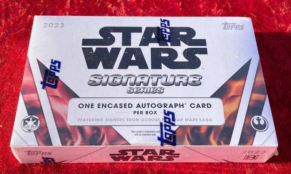 Topps 2023 Star Wars Signature Series Hobby Box for sale
