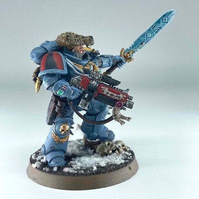 Primaris Captain - Space Wolves Space Marines - bemalt Warhammer 40K GW X6984