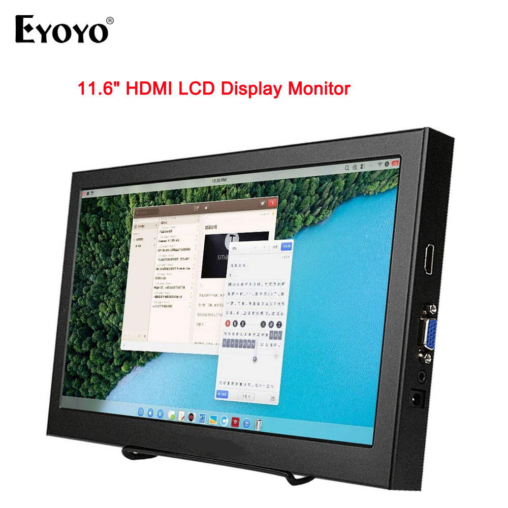 Eyoyo 11.6 Inches LCD Display Monitor 
