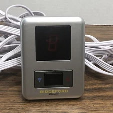 Biddeford / Sealy TC15B3 Electric Blanket Control Controller 4-Prong Silver