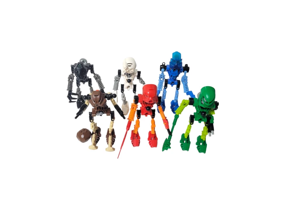LEGO Bionicle Lot Original Toa Mata Set of 6 Complete (8531-8536) 2001  - Image 2 of 4