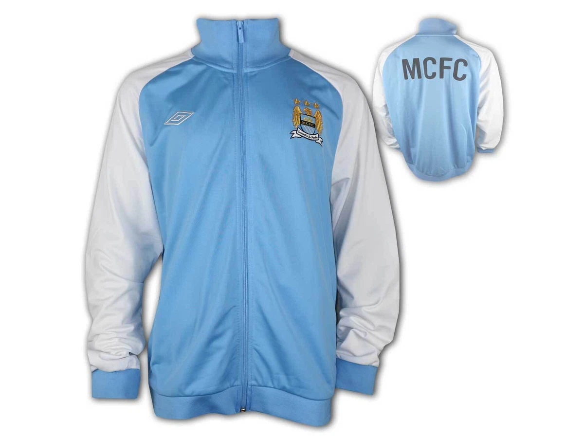 Umbro Manchester City Tracktop Sport Casual Fan Jacket Mcfc