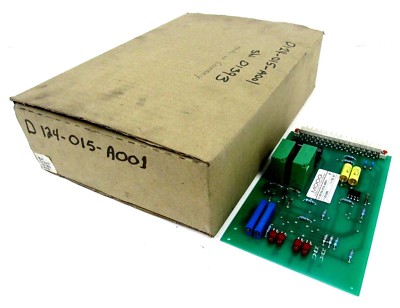 NEU MOOG D124-015-A001 Schnittstellenkarte D124015A001