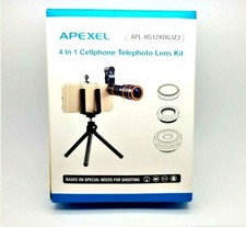 Apexel 4 in 1 Cellphone Telephoto Lens Kit