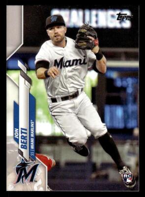 2020 Topps #693 Jon Berti Rookie Card Miami Marlins