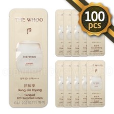 The history of Whoo Gongjinhyang Sunquid UV Protective Lotion 1ml x 100pcs