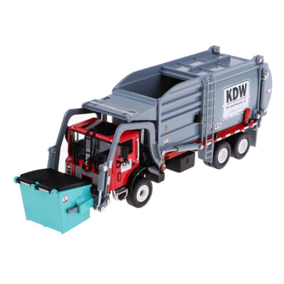 1:24 Pull Back Müllwagen Müll Müll Müllwagen Kinderspielzeug