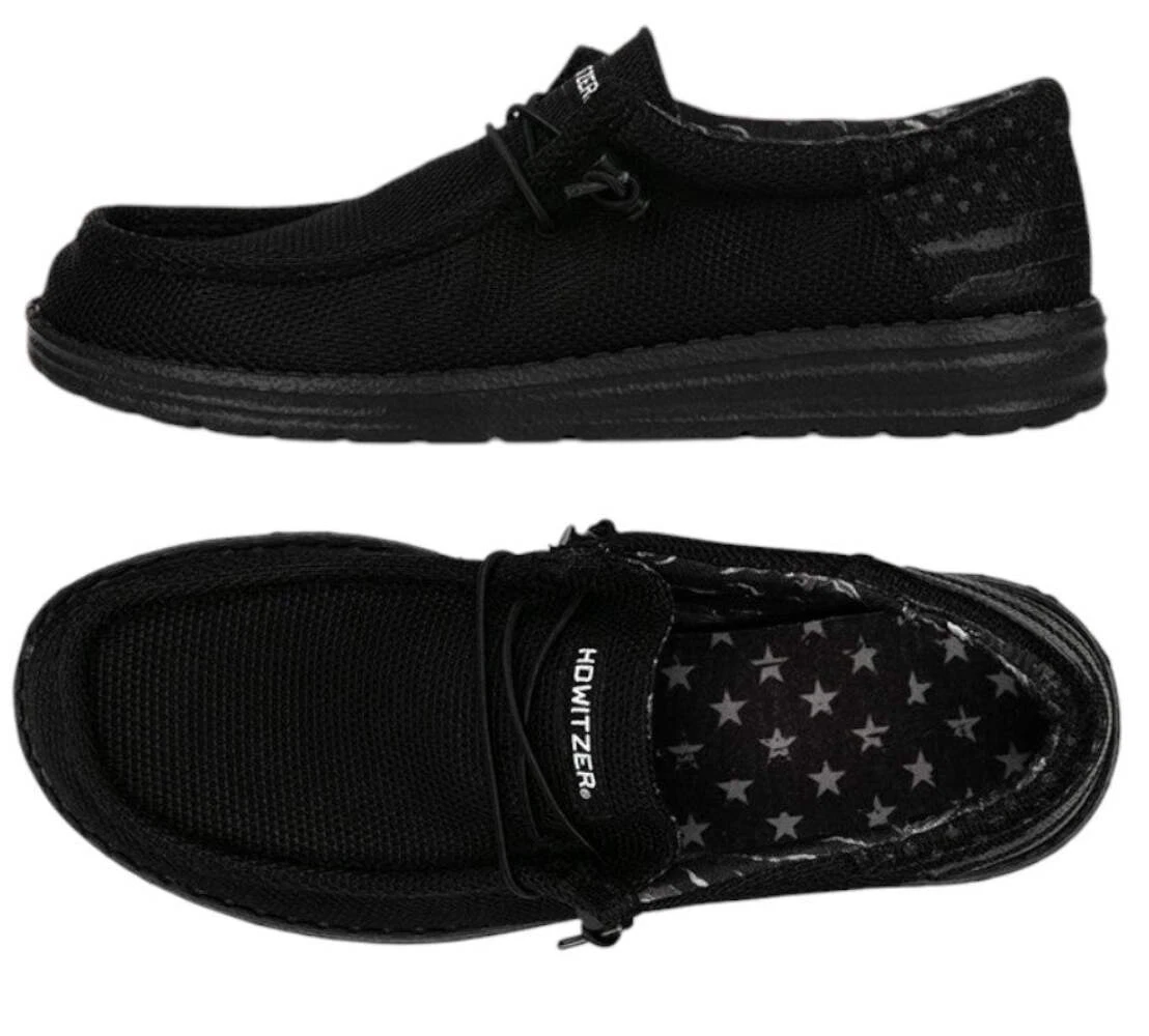Howitzer Unisex Slip-On Shoes Sneakers with Camo Print Roam Blackout
Opens in a new window or tab