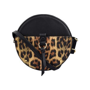 small leopard print purse