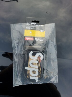 Supreme SealLine See Waterproof Small Pouch in Black SS18