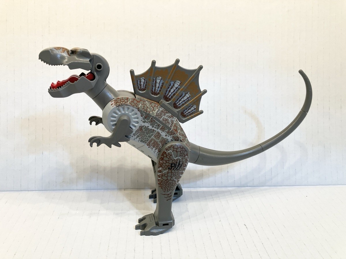 Lego Spinosaurus T-Rex Dinosaur Figure From Set 1371 Jurassic Park