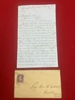 1862 Battle of Fredericksburg Rebs Strongly Fortified Civil War Letter
