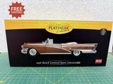 Sunstar Platinum Collection 1958 Buick Limited Garnet Red 118 Diecast Model Car