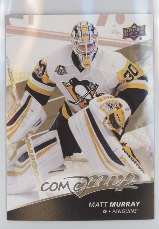2017-18 Upper Deck MVP Matt Murray #95 3a3