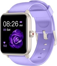 Smart Watch, Fitness Tracker with Heart Rate Monitor, Blood Oxygen, Sleep Tracki