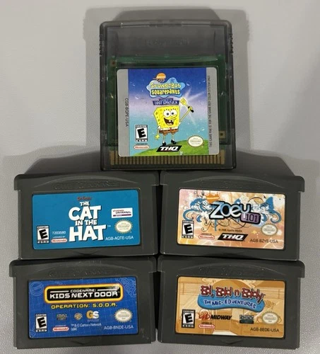 Gameboy advance games Lot