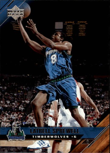 2005 Latrell Sprewell [UD Exclusives Gold] #109