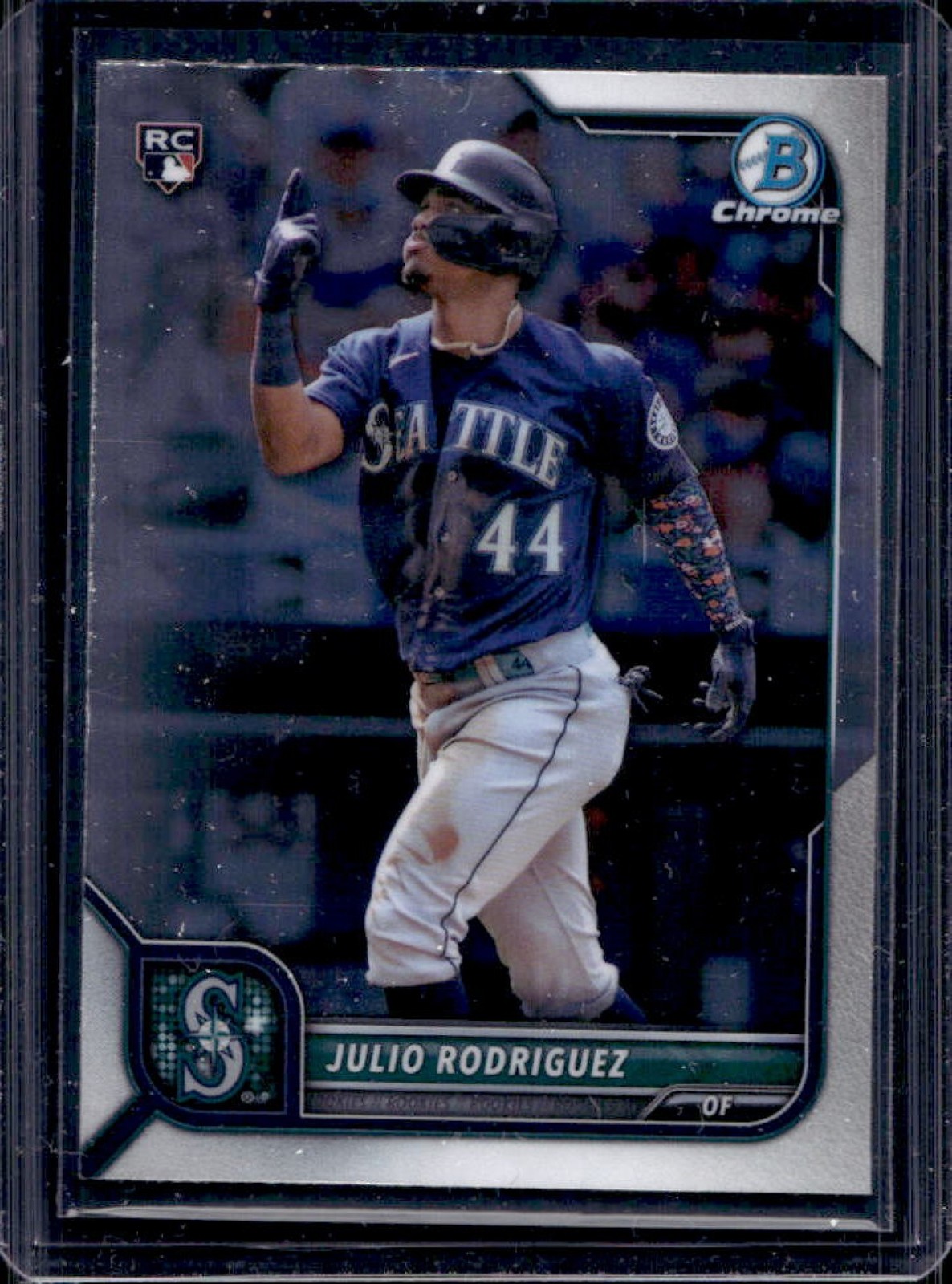 2022 Bowman Chrome Julio Rodriguez RC Rookie #48 Mariners